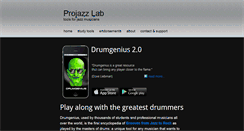 Desktop Screenshot of projazzlab.com